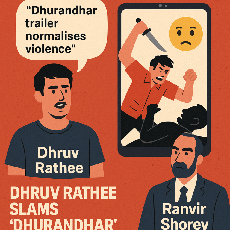 Dhruv Rathee Slams ‘Dhurandhar’ Trailer