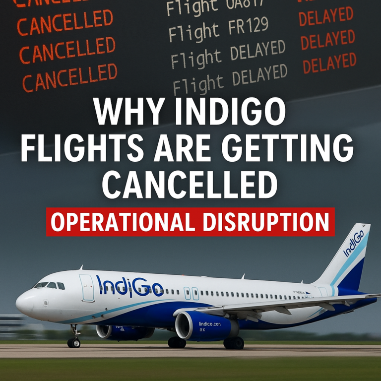 Why IndiGo flights are getting cancelled