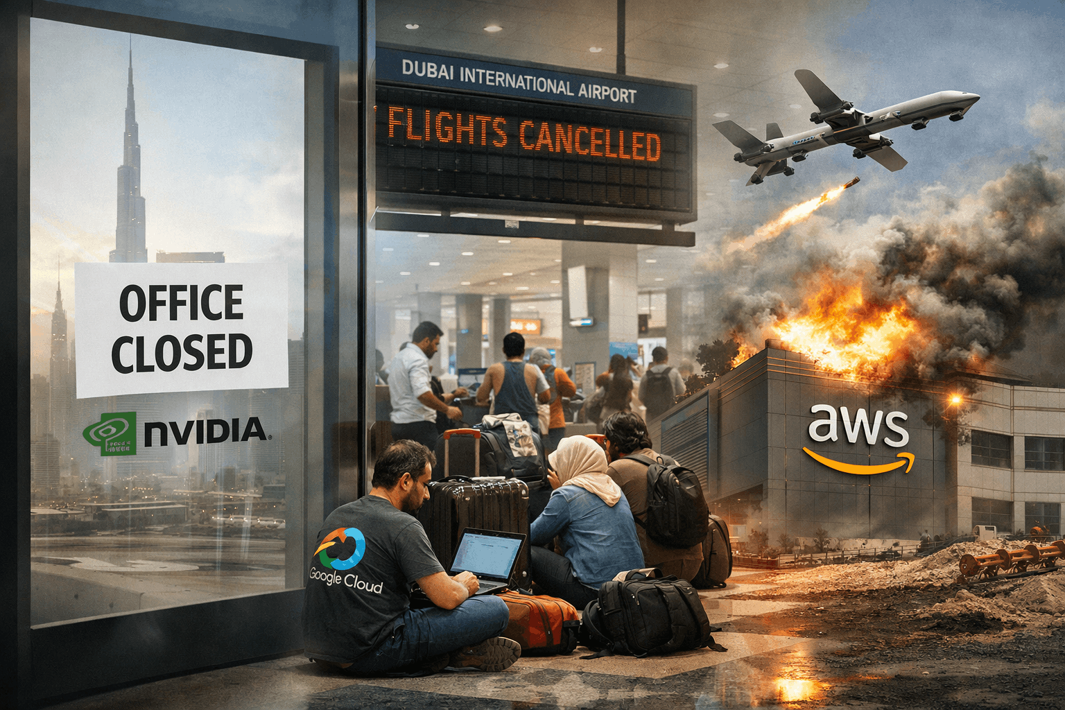 Tech Giants Respond to Middle East Crisis as Employees Stranded in Dubai